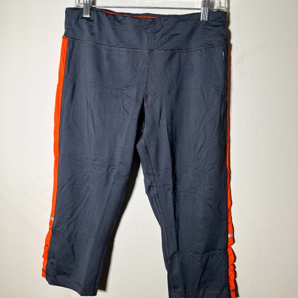 Gray and Orange Leggings